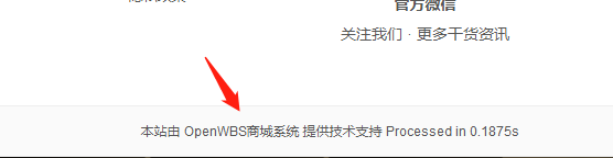 怎么刪除網(wǎng)頁(yè)底部的OpenWBS技術(shù)支持信息？